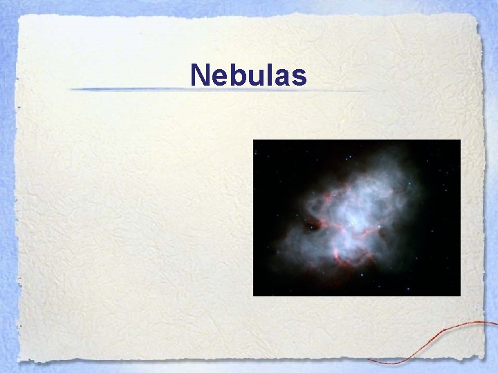 Nebulas 