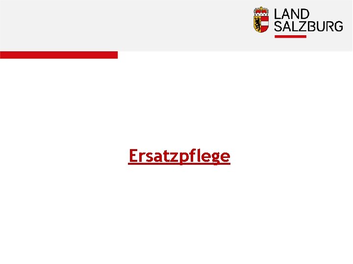 Ersatzpflege 