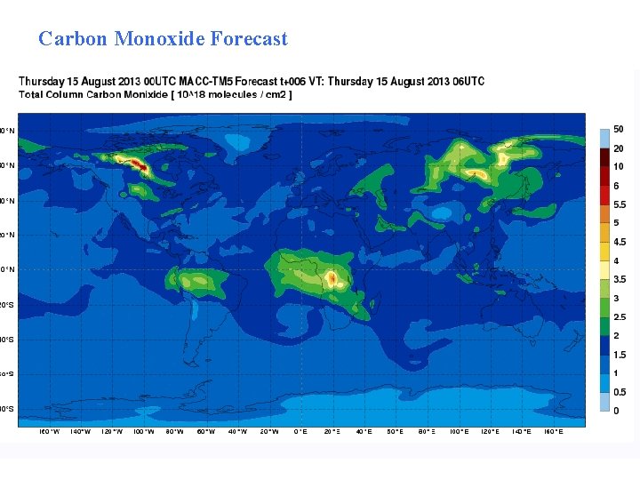 Carbon Monoxide Forecast 