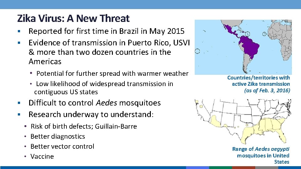 Zika Virus: A New Threat Reported for first time in Brazil in May 2015