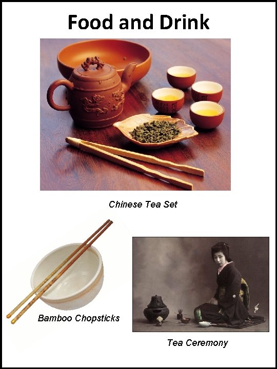 Food and Drink Chinese Tea Set Bamboo Chopsticks Tea Ceremony 