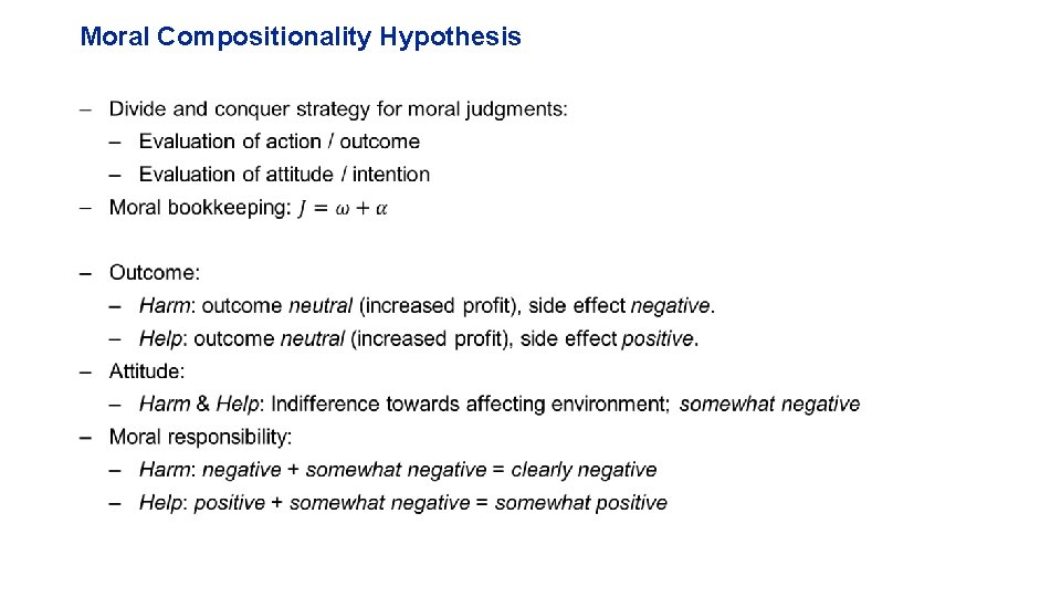 Moral Compositionality Hypothesis – 