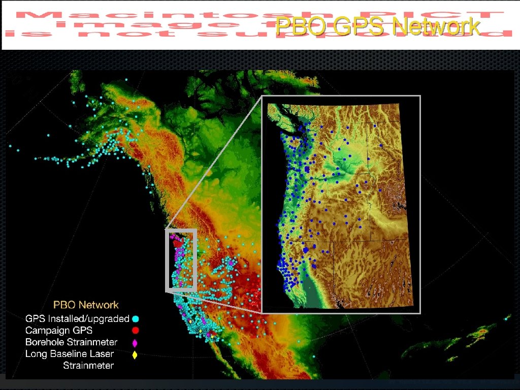 PBO GPS Network PBO GPS Network