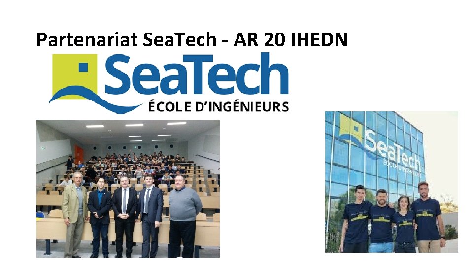 Partenariat Sea. Tech - AR 20 IHEDN 