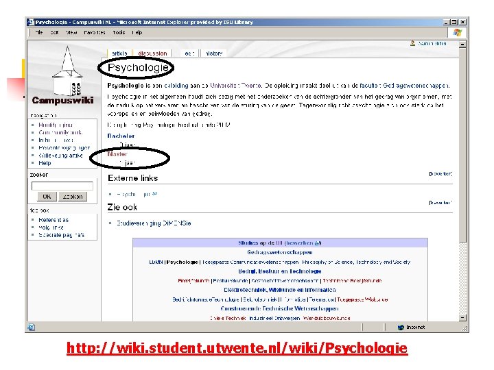http: //wiki. student. utwente. nl/wiki/Psychologie 