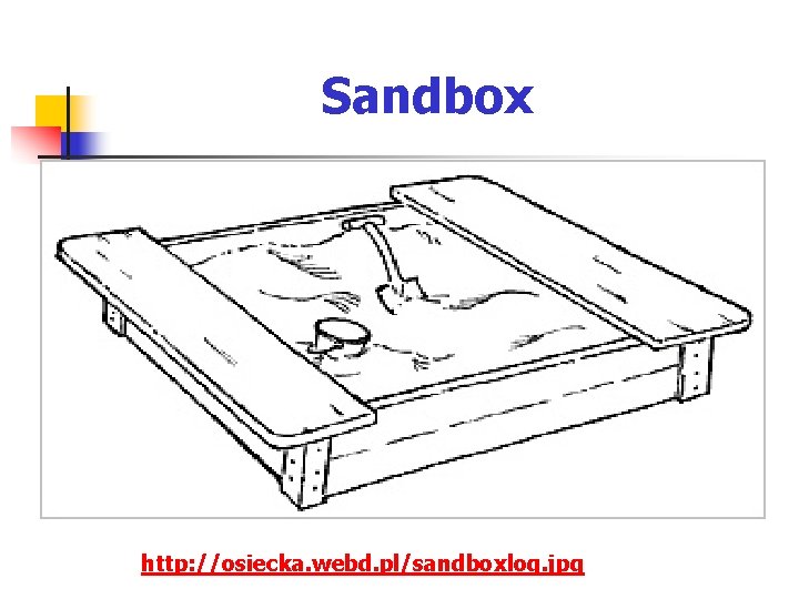 Sandbox http: //osiecka. webd. pl/sandboxlog. jpg 