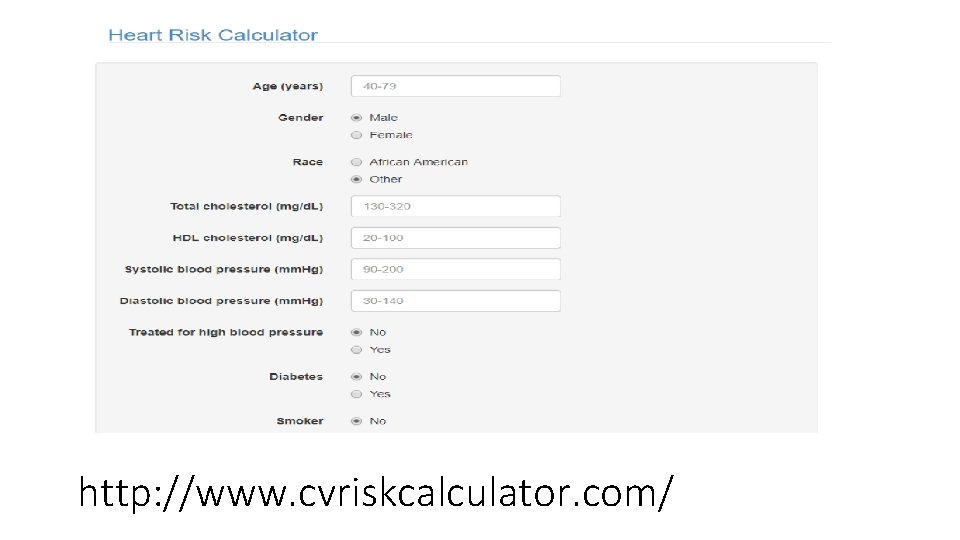 http: //www. cvriskcalculator. com/ 