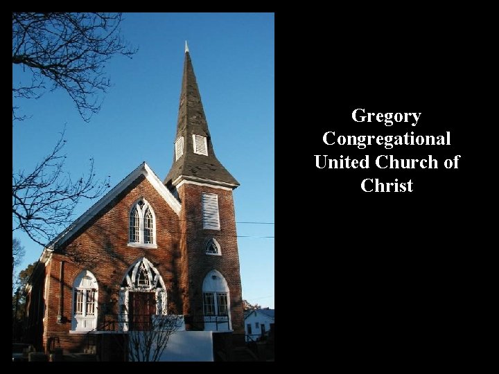 Gregory Congregational United Church of Christ 