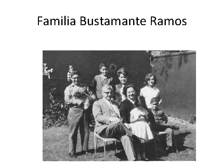 Familia Bustamante Ramos 