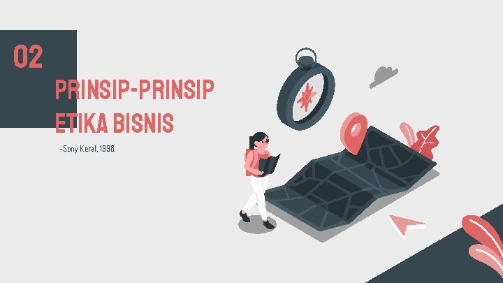 O 2 PRINSIP-PRINSIP ETIKA BISNIS -Sony Keraf, 1998. 