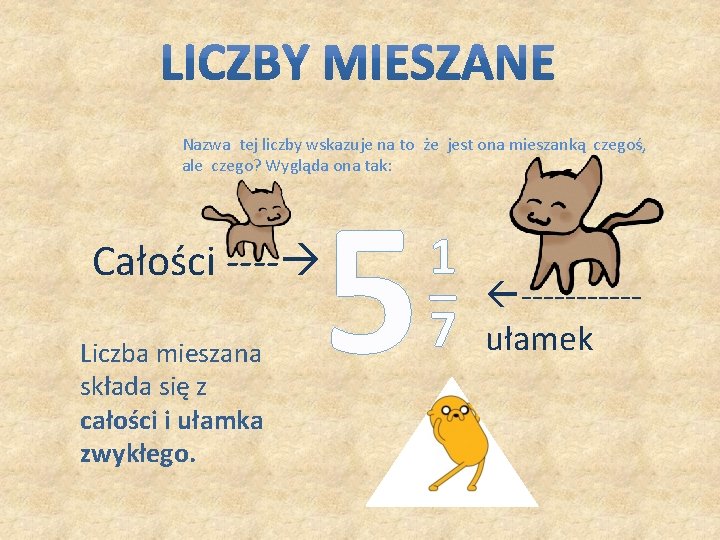 Nazwa tej liczby wskazuje na to że jest ona mieszanką czegoś, ale czego? Wygląda