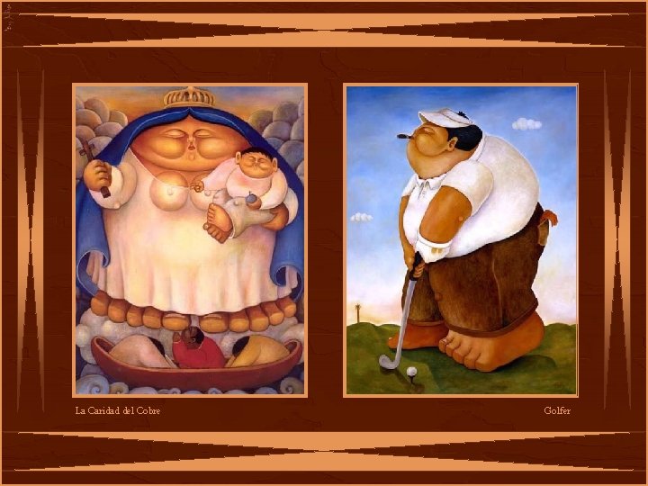 La Caridad del Cobre Golfer 
