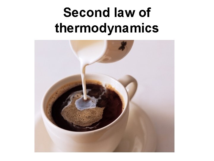 Second law of thermodynamics 