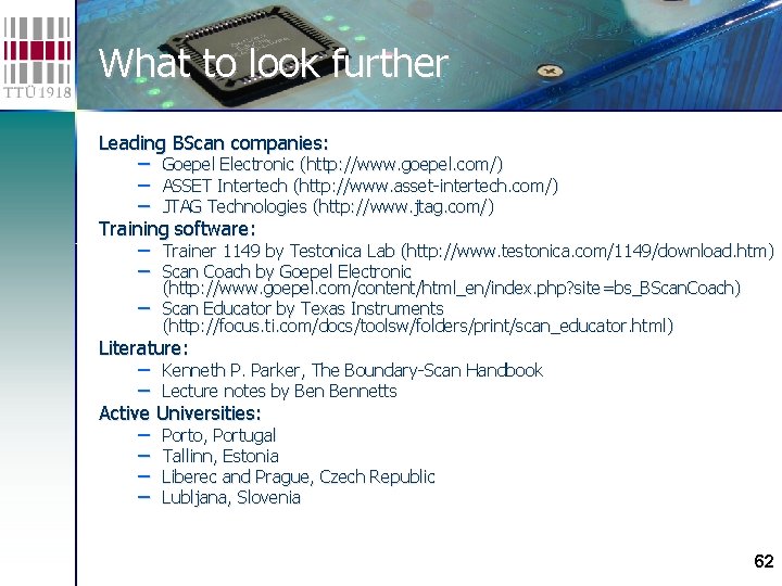 What to look further Leading BScan companies: – – – Goepel Electronic (http: //www. What to look further Leading BScan companies: – – – Goepel Electronic (http: //www.
