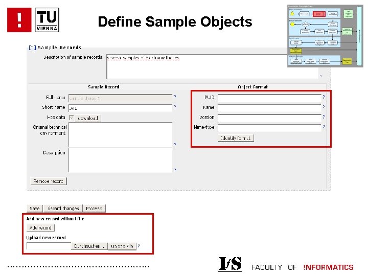 Define Sample Objects . . . 