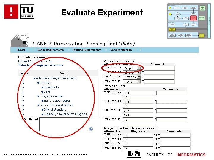 Evaluate Experiment . . . 