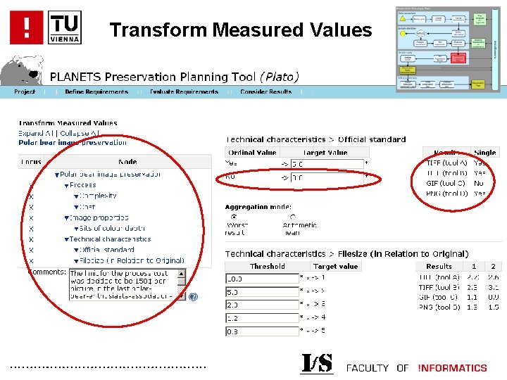 Transform Measured Values . . . 