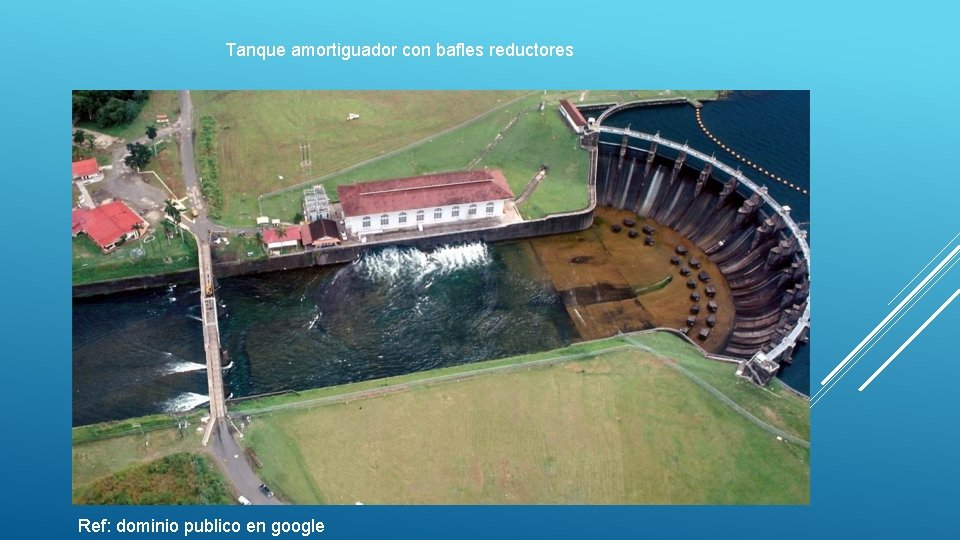 Tanque amortiguador con bafles reductores Ref: dominio publico en google 