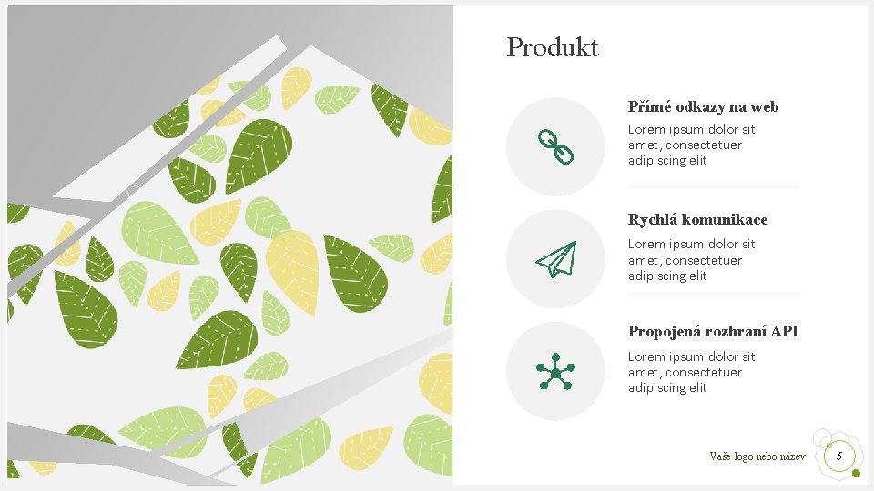 Produkt Přímé odkazy na web Lorem ipsum dolor sit amet, consectetuer adipiscing elit Rychlá