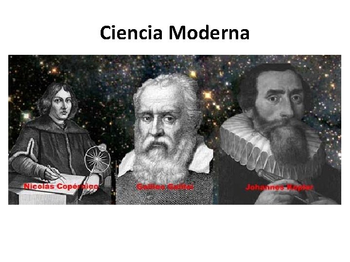 Ciencia Moderna 