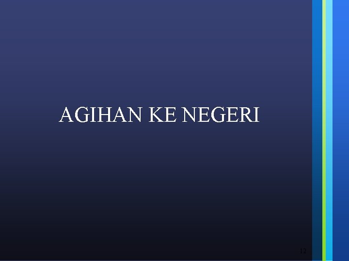 AGIHAN KE NEGERI 12 