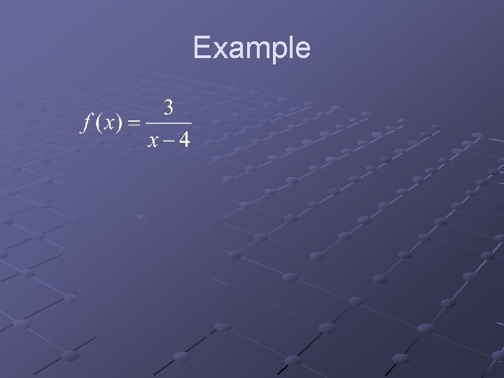 Example 
