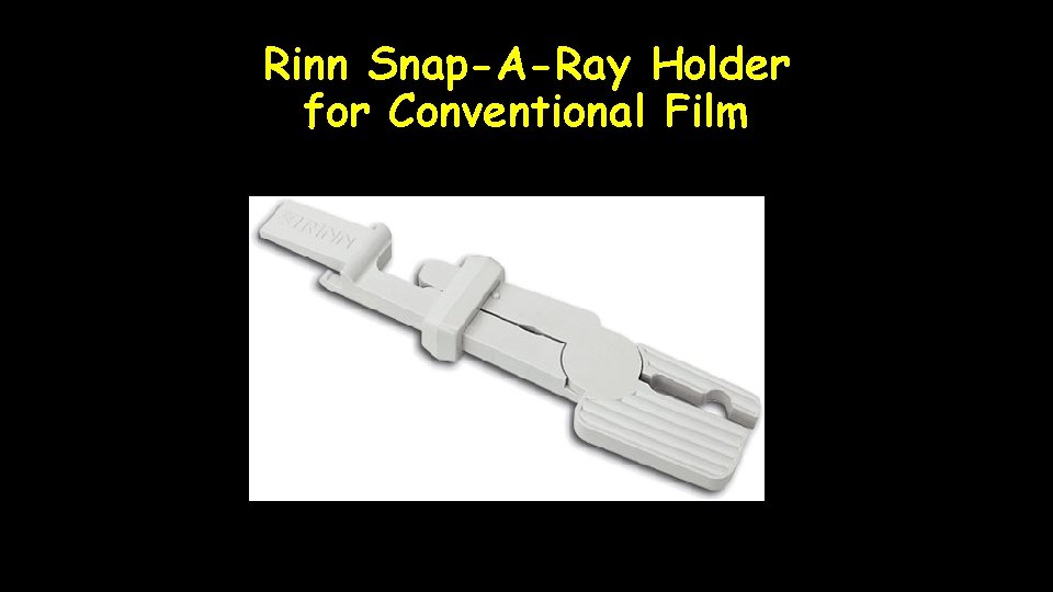 Rinn Snap-A-Ray Holder for Conventional Film 