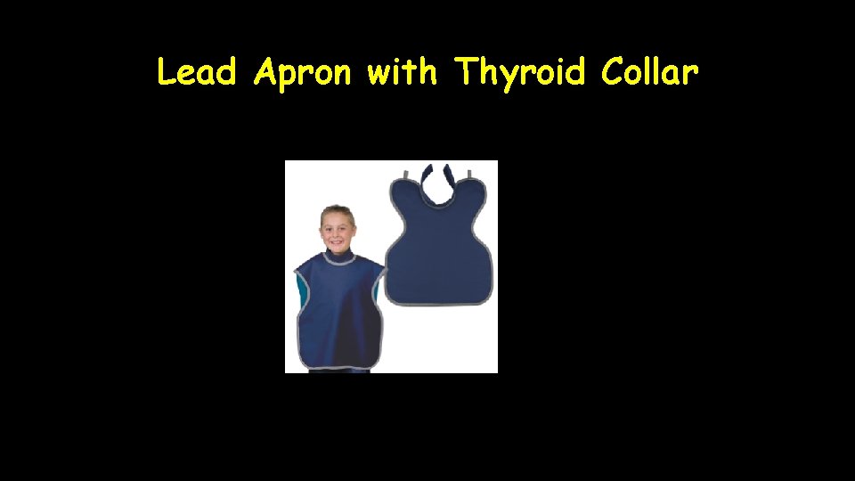 Lead Apron with Thyroid Collar 