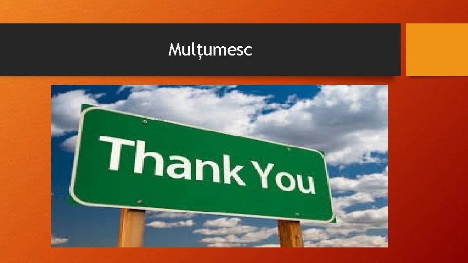 Mulțumesc Mulțumesc