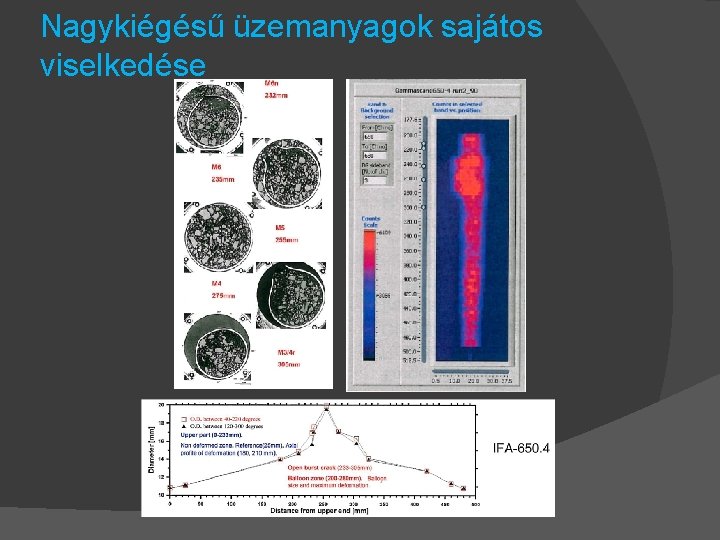 Nagykiégésű üzemanyagok sajátos viselkedése 