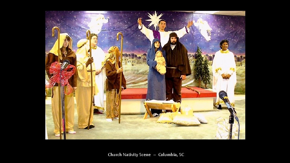 ? Church Nativity Scene -- Columbia, SC 