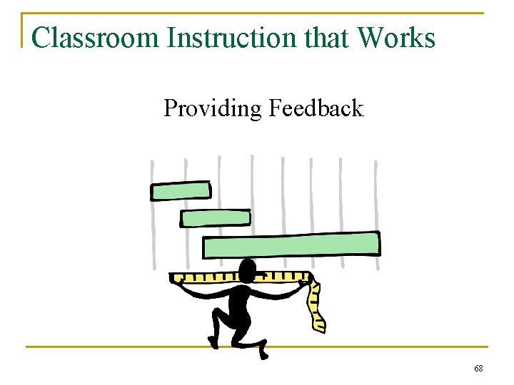 Classroom Instruction that Works Providing Feedback 68 