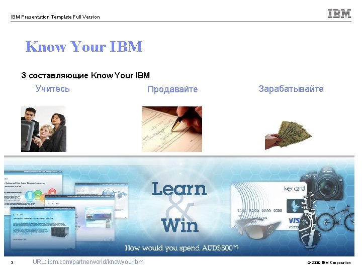 IBM Presentation Template Full Version Know Your IBM 3 составляющие Know Your IBM Учитесь