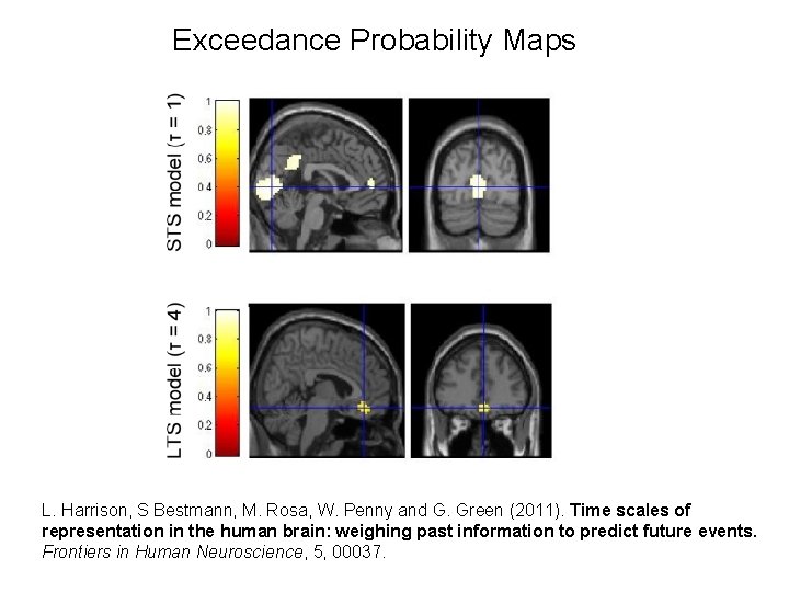 Exceedance Probability Maps L. Harrison, S Bestmann, M. Rosa, W. Penny and G. Green