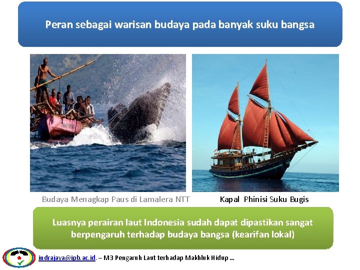 Peran sebagai warisan budaya pada banyak suku bangsa Budaya Menagkap Paus di Lamalera NTT