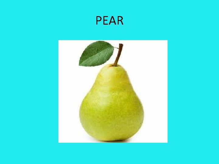 PEAR 