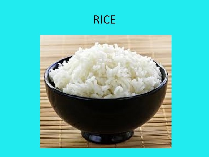 RICE 