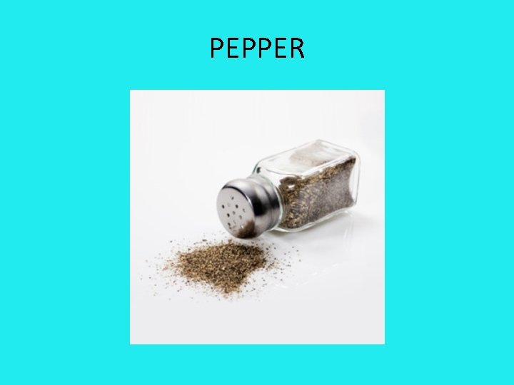 PEPPER 