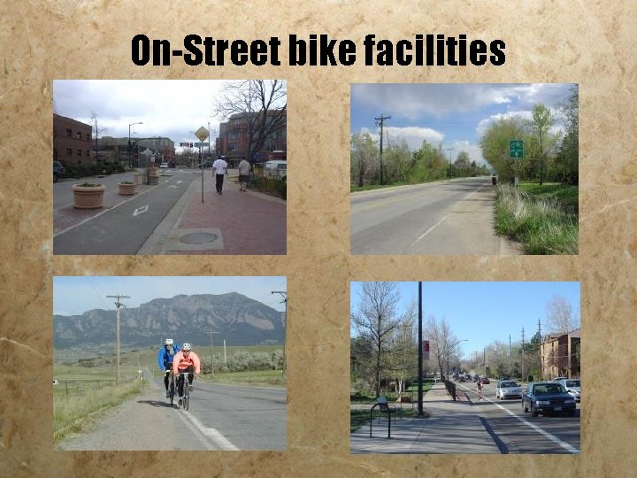 On-Street bike facilities 