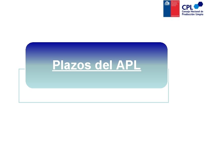 Plazos del APL 