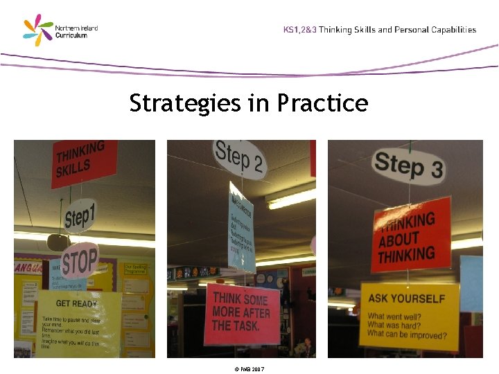 Strategies in Practice © PMB 2007 