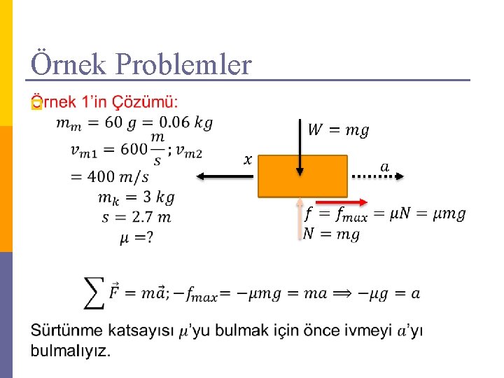 Örnek Problemler p 