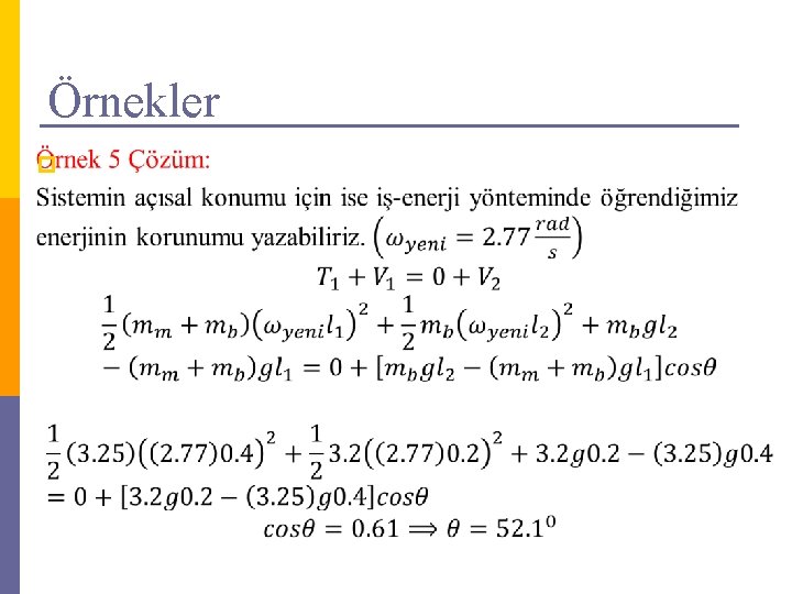 Örnekler p 