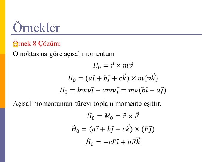 Örnekler p 