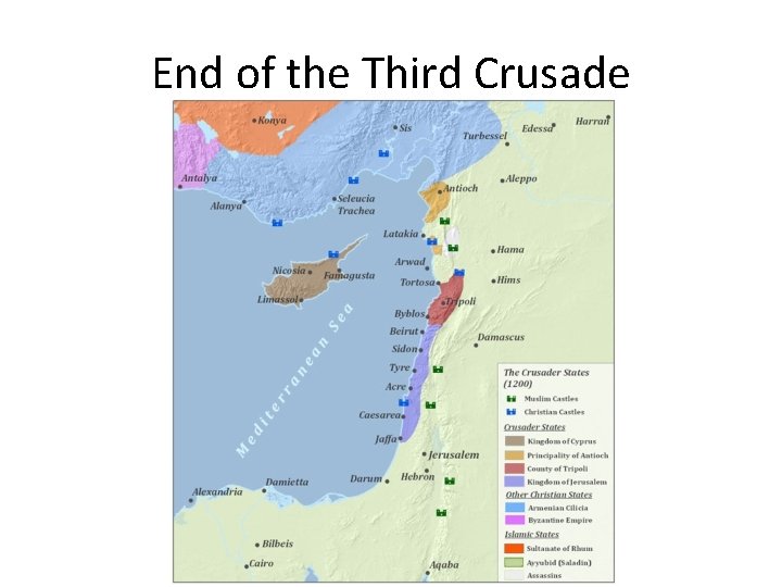 End of the Third Crusade 