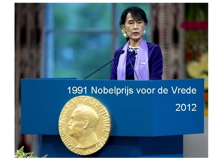 1991 Nobelprijs voor de Vrede 2012 