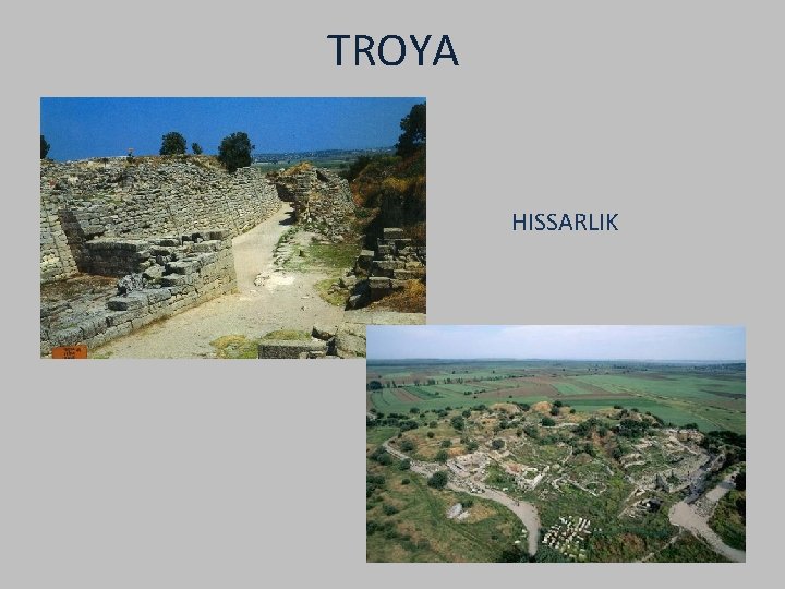 TROYA HISSARLIK 