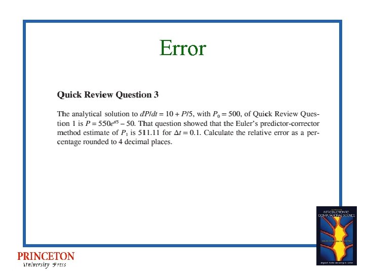 Error 