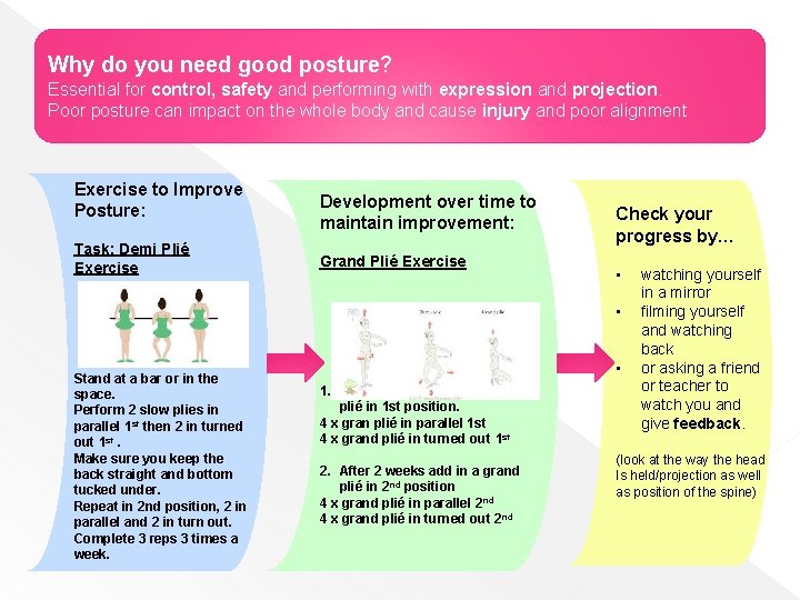 Why do you need good posture? Essential for control, safety and performing with expression