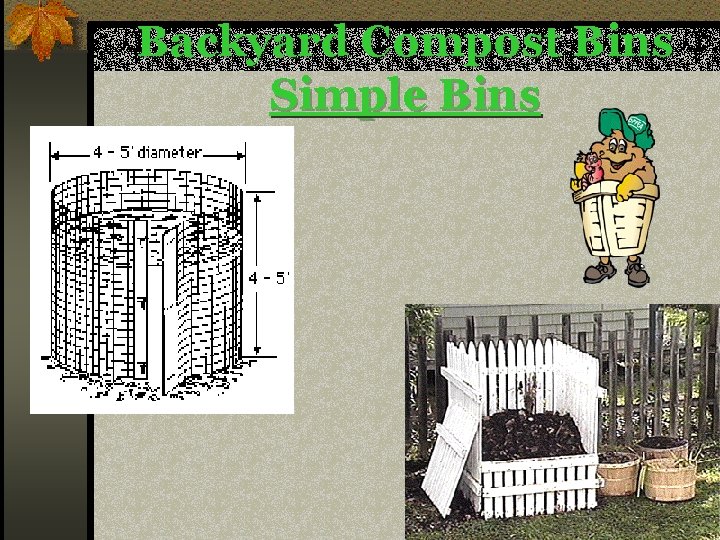 Backyard Compost Bins Simple Bins 